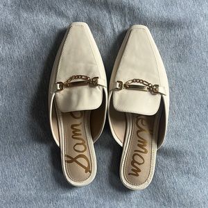 Sam eldeman white mules